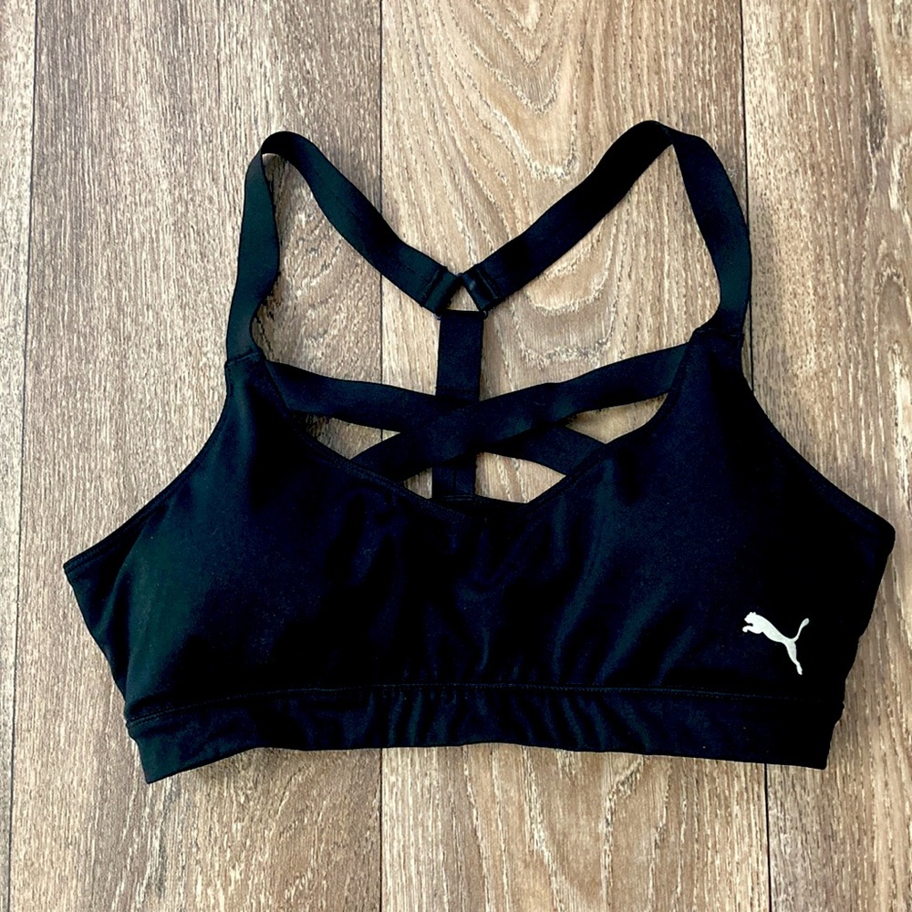 Strappy Puma sports bra